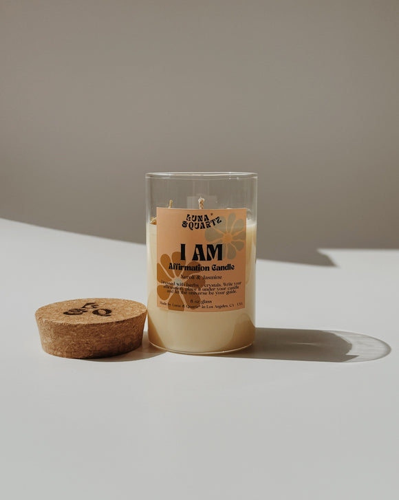I Am Affirmation Candle