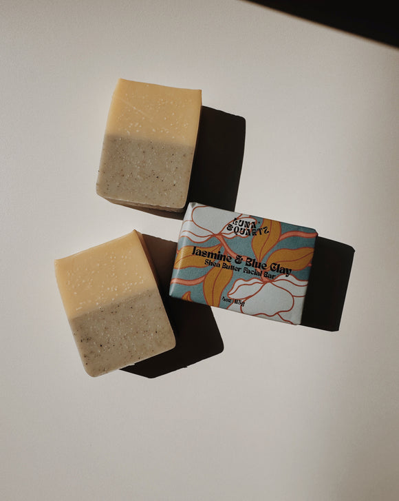 Jasmine & Blue Clay Facial bar
