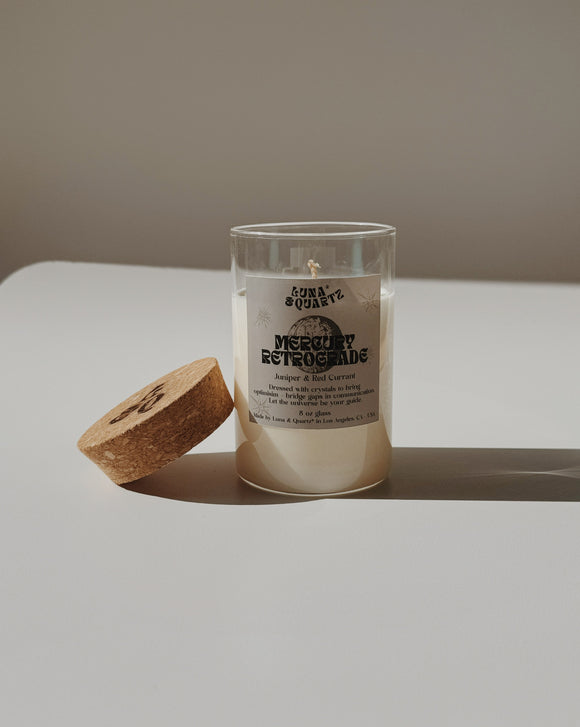 Mercury Retrograde Candle