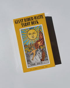 Giant Rider-Waite Tarot Deck