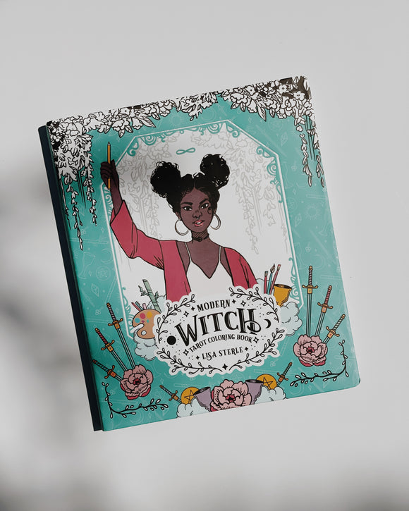 Udelade Taktil sans vidnesbyrd Modern Witch Tarot Coloring Book – Luna + Quartz ®